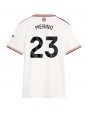 Billige Arsenal Mikel Merino #23 Tredjedrakt Dame 2025-26 Kortermet